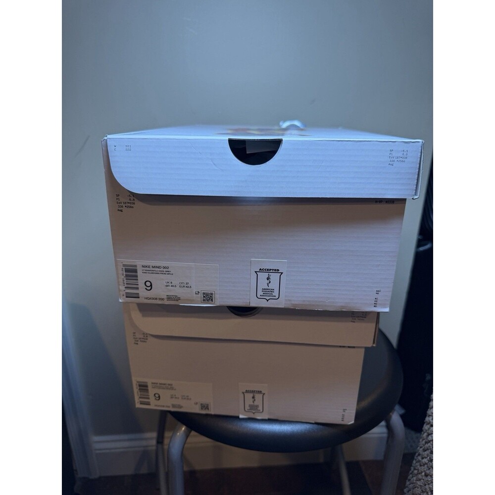 Nike Mind 002 Light Khaki Hyper Crimson Men’s Size 9 Sneakers HQ4308-200 New - Picture 16 of 16